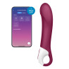 Satisfyer Vibromasseur connecté Big Heat Satisfyer 15 x 4cm Mauve